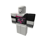 Scene pink top emo punk rawr y2k XD myxspace 2000s