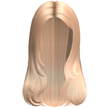 Blonde Cute Preppy Soft Wavy Hair Roblox item