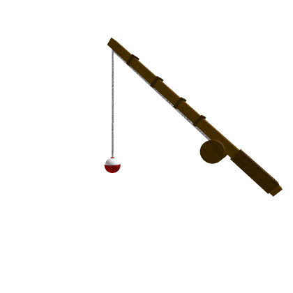 Basic Wooden Fishing Rod  – Decoration Asset