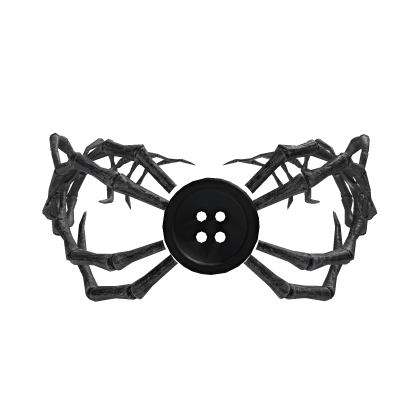 Button Spider Skeleton Movie Inspired Collar