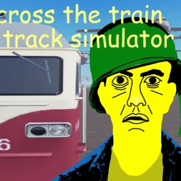 cross the train track simulator icon
