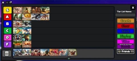 TIER LIST CREATOR (ITALIAN BRAINROT) scripts