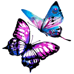 laser butterfly 🦋
