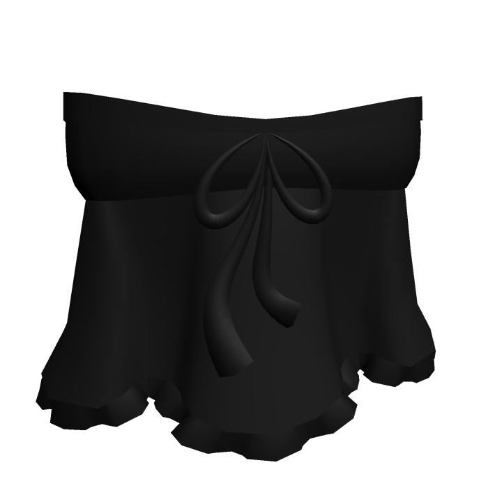 Cute Ribbon Dress Black