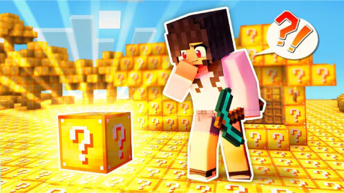 ⛏️ModdedCraft💛 (GOLD LUCKY BLOCKS)