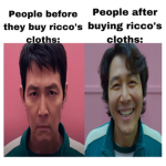 Ricco’s clothing
