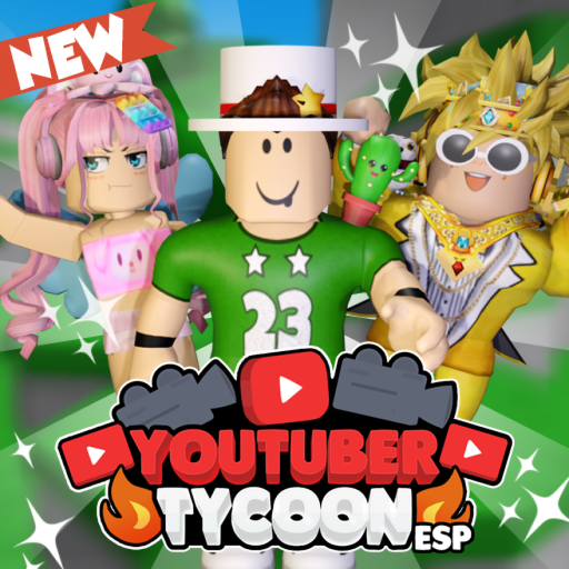 Youtuber Tycoon Esp official Roblox game thumbnail