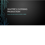 Shatter clothing