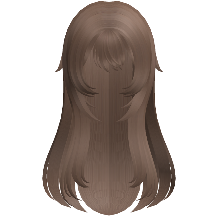 milktea soft wispy long shoujo girl hair