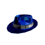 Midnight Blue Sparkle Time Fedora
