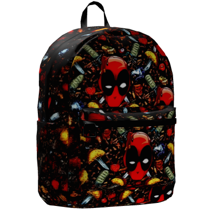 Deadpool Comic Chaos Backpack Roblox item