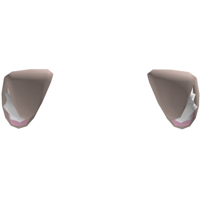 kawaii fluffy cat ears in soft milktea