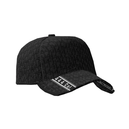 Gorra Oblique De Diseñador Black (Hacia Atrás)