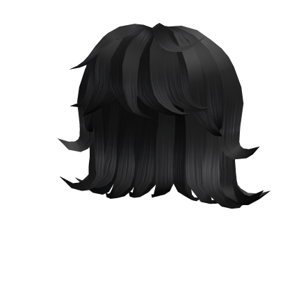 Black Short Wolf Cut