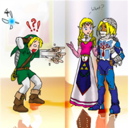 funny zelda pic Roblox decal