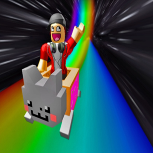 SLIDE 999,999,999 MILES IN A BOX official Roblox game thumbnail