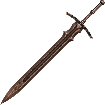 Bronze Medieval Knight Sword