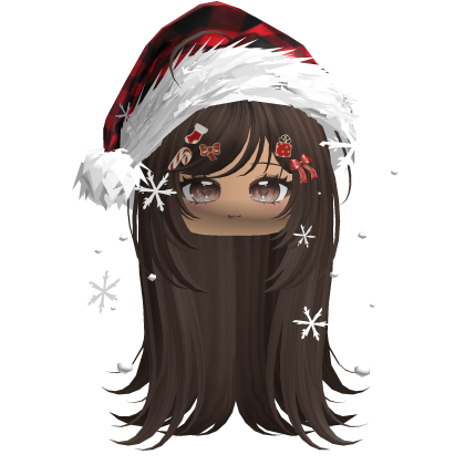 Emo Vamp Christmas Hair (Brown)