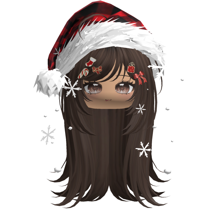 Emo Vamp Christmas Hair (Brown)