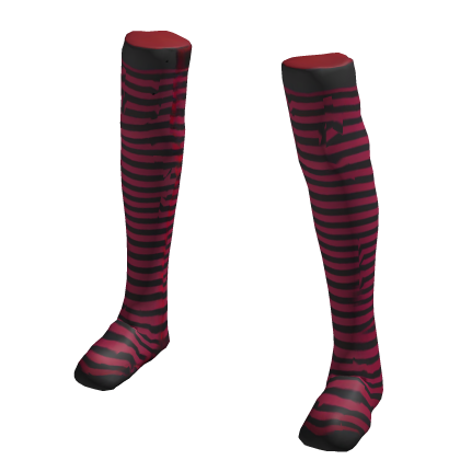 Thigh Highs Red Socks