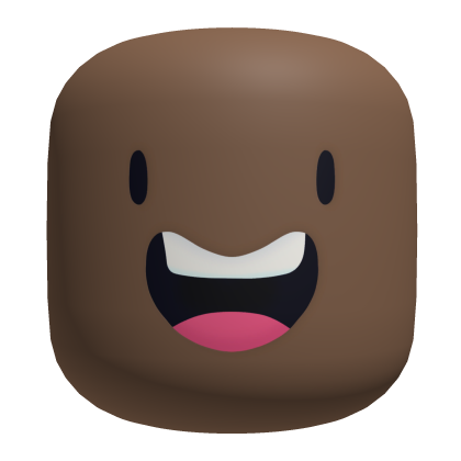 Happy Smile Face - Brown Roblox item