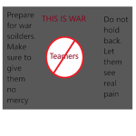 Anti teamers group