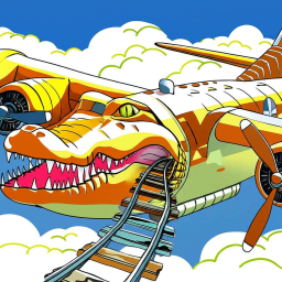 Cart Ride Into Bombardino Crocodilo