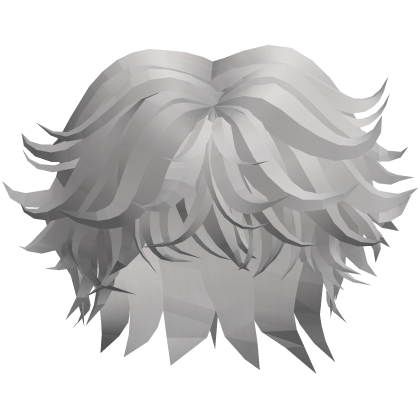White Boy Messy Fluffy Hair Roblox item