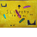 Slippery skates