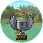 Caught 250k fish
