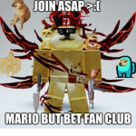 Mario but bet fan club
