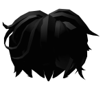 Cool Black Messy Hair
