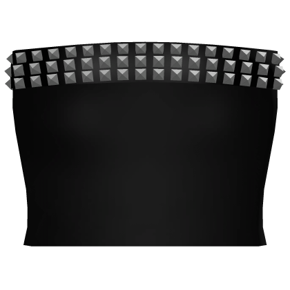 ♡ : cute gothic scene black studded shirt top Roblox item