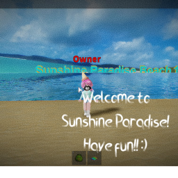 {UPDATE} Sunshine paradise beach hangout! [BETA]