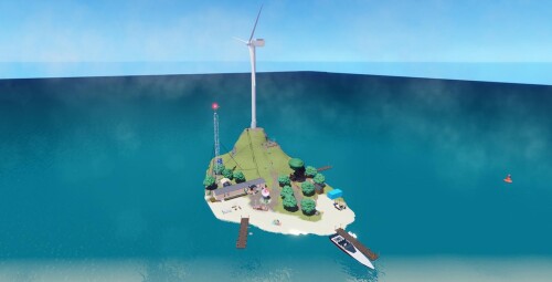 Wind Turbine Island
