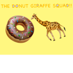 Giraffe Donut Squad