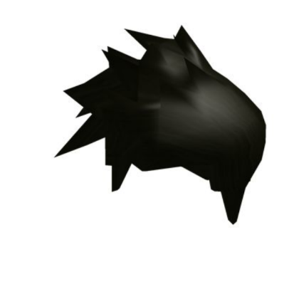 black hair Roblox decal