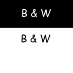 (-B&W-)