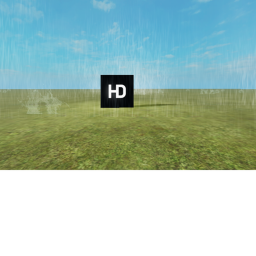 Flat Terrain Admin Place but its raining