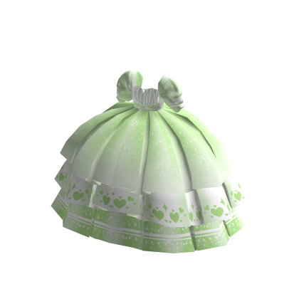 Green Adorable Princess Gown thumbnail