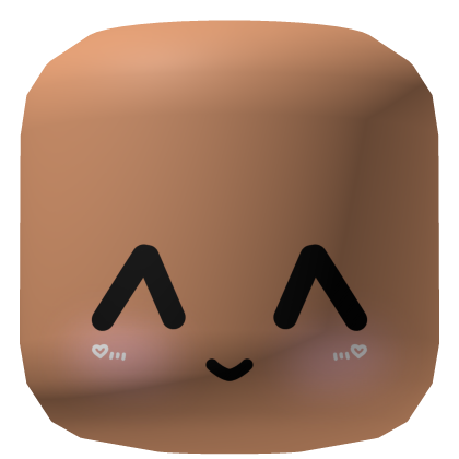 ♡ ^_^ chibi happi blush face ♡ Roblox item