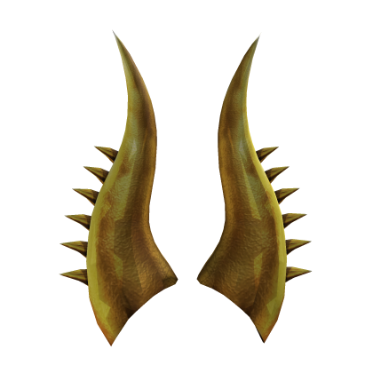 Gold Horns CODE: G512 Roblox item