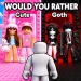 Would You Rather: Cute & Goth Outfit Tower! icon