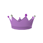 Crown Pink White