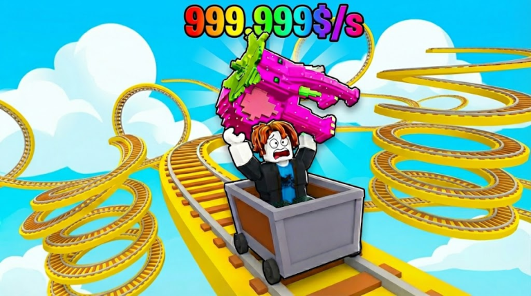 Cart Ride for Brainrots 🛤️ screenshot 1