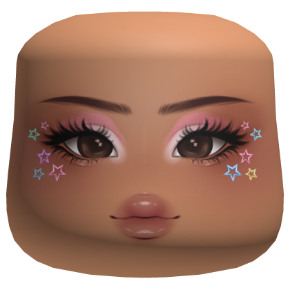 Adorable Stars Makeup Face (Cheeks) Roblox item