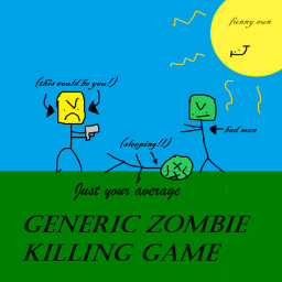 generic zombie killing game