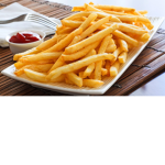 ketchup and chips