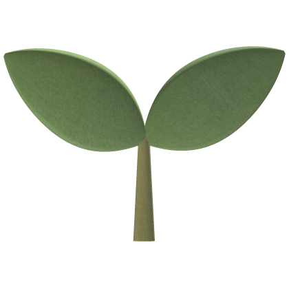 sprout stem mori kei heisei decora kawaii leaf