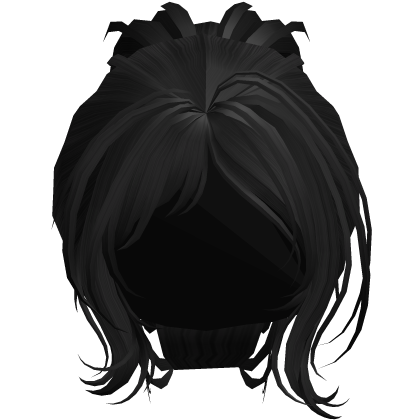 Black Cute Candy Short Ponytail Roblox item